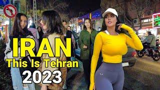 This Is Tehran  IRAN 2023 Night Walk Vlog ایران