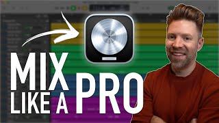 How to MIX like a PRO in Logic Pro Advanced Mixing Tutorial 2024