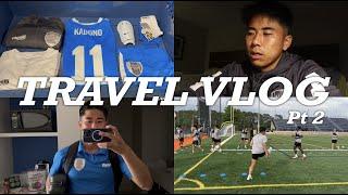 GAMEDAY Day in the Life of a Pro Footballer   Away Trip vlog Pt 2