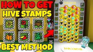 HOW TO GET *HIVE STAMPS* in Bee Swarm Simulator Easy Method