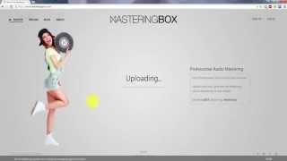 Masterización de audio gratuita Online en MasteringBox