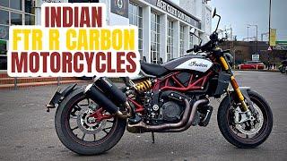 Indian FTR R Carbon  A Once Over Look Review