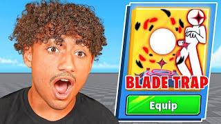 Spending $8574428 On The NEW BLADE TRAP Ability.. Roblox Blade Ball