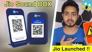 Jio launched Jio pay sound box to replace paytm  Jio pay qr code sound box launched  Paytm Ban 