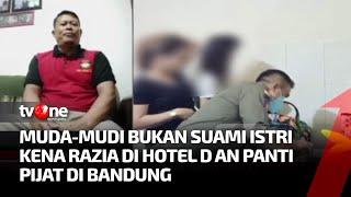 Tim Gabungan Lakukan Razia Hotel dan Panti Pijat di Bandung Sepasang Muda-mudi Tertangkap Tangan
