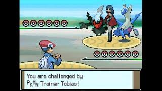 Pokemon Azure Platinum Post Game - Tobias Lily of the Valley Title Defense Hard Mode