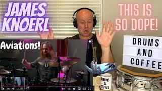 Drum Teacher Reacts AVIATIONS Safehouse Drum Playthrough  James Knoerl