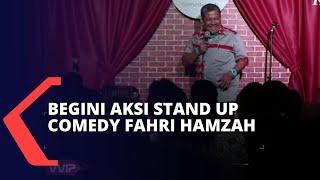 Tak Hanya Berpolitik Begini Aksi Stand Up Comedy Fahri Hamzah