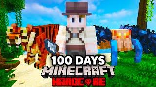 I Survived 100 Days on a DESERTED ISLAND in Minecraft Hardcore