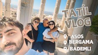 AİLECEK TATİL VLOG ️  3 Güne Neler Sığdırdık İzmir’in En Güzel Denizi ‍️