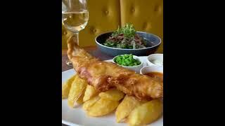 Gordon Ramsay Fish and Chips at Bread Street Kitchen #Shorts