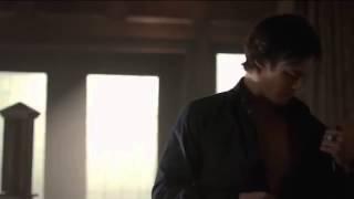 The Vampire Diaries - Damon Undresses In Front Of Elena 4X03