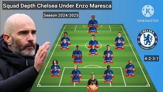 Squad Depth Chelsea Under Enzo Maresca Season 20242025