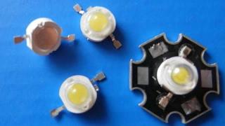 Как запитать мощный диод без резисторов 1W High Power Chip LED