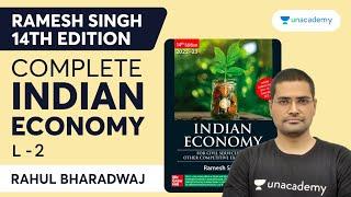 Complete Indian Economy for UPSC CSE  L-2  Ramesh Singh 14th Edition  Rahul Bhardwaj