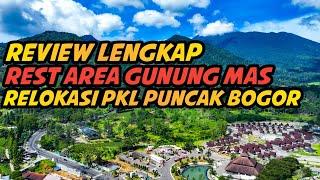 Rest Area Gunung Mas Pindahnya PKL Kawasan Puncak Bogor