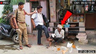 Salute To This Police  See What This Officer Did To The Poor Man  Humanity Still Alive