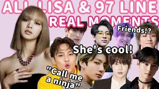 BLACKPINK LISA AND THE 97 LINE  lisa fanboys