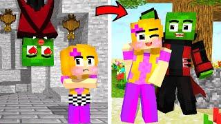Monster School  Zombie x Squid Game GROWING UP VAMPIRE LOVE STORY - Minecraft Animation