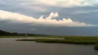 Time Lapse of Sky and Clouds at the Salt Marsh