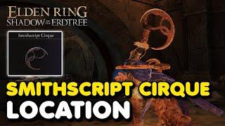 Elden Ring DLC - Smithscript Cirque Location Shadow of The Erdtree Throwing Weapon