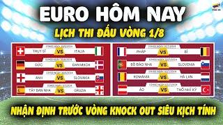 Lịch Thi Đấu Vòng 18 Euro 2024 Nhận Định Trước Vòng Knock Out Đầy Kịch Tính