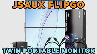 「Is The World Ready for Dual Screen Portable Monitors? - JSAUX Flipgo」