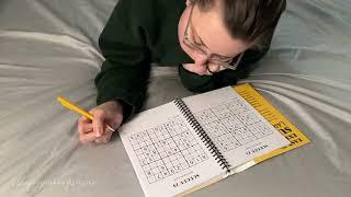 ASMR for Relaxation  Chill & Play Sudoku with Me Part 10