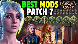 Baldurs Gate 3 BEST MODS for PATCH 7