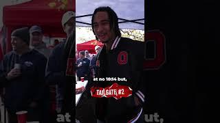 C.J. Strouds first Ohio State tailgate ⭕️