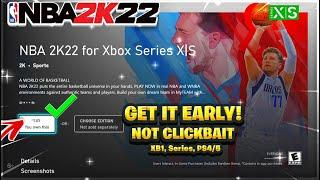 HOW TO PLAY NBA 2K22 EARLY *NOT CLICKBAIT* How To Get NBA 2K22 Early PS4 PS5 Xbox one Series X