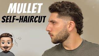 Modern Mullet Self-Haircut Tutorial 2022  How To Cut Your Own Hair