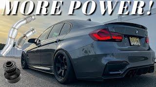 BMW F80 M3 Mod Update - Downpipes Crankhub and MORE