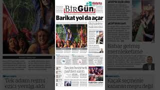 2 Nisan 2024 - BirGün Gazetesi 1. Sayfa