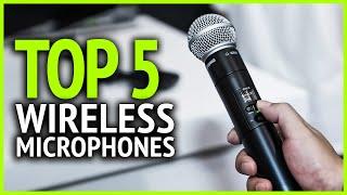 Best Wireless Microphones 2024  Top 5 Best Microphones For Singing Stage Speaking & Podcasting