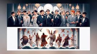 Explore New Worlds with Bangtan Boys and AI  ChatGPT Imagines BTS  AI BTS ART