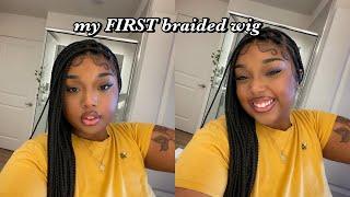 A 10 MINUTE SUMMER BRAIDS INSTALL FT. FANCIVIVI full lace braided wig