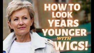 5 WAYS to LOOK 10 YEARS YOUNGER with WIGS  TIPS for MATURE Women  FUN QUESTION  TIPS ON ATTITUDE