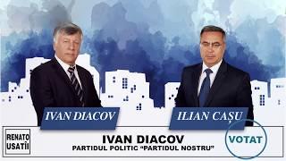 Votați pentru Ivan Diacov și echipa Partidului Nostru pentru Consiliul Municipal Chișinău.