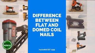 What is the Difference Between Flat and Conical Coil Nails?