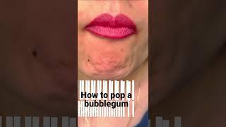 Got it ? #bubblegum #chewinggum #youtubeshorts #subscribe #shorts #foryou #fypシ #trending #teeth