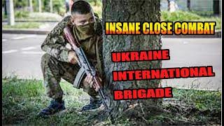 Ukraine Russia War Close COMBAT Gun Fire Foreign Legion