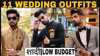 11 WEDDING OUTFITS SAVE MONEY INDIAN WEDDING MEN ETHNIC WEARSHERWANI INDO WESTERN SUIT  HINDI