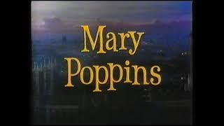 Original VHS Opening Mary Poppins UK Retail Tape