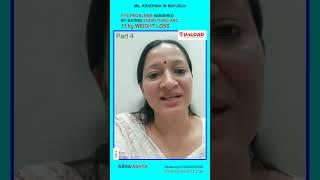 How Aradhnas Eye Problems Vanished By Eating Everything Part-4  UnLOAD Success Story 659 #fyp