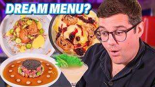 Can we Create Chef Bens Dream Menu from just 13 Questions?