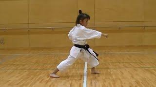 7 Year Old Girl Karate Master  Incredible Kankudai Demo  Poke My Heart