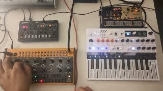 #Synthember2023 No. 14  The Hard Knobs Live Crave  MicroFreak  Volca Drum