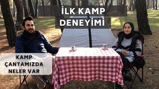 İLK KEZ KAMPA GİDECEKLERE TAVSİYELER  Kamp Çantamızda Neler Var ?