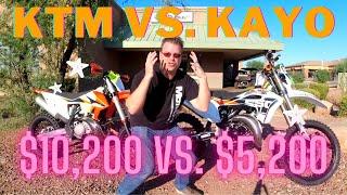 Cheap $5k Chinese Dirt Bikes the Next Big Thing?︱2-Stroke 2021 Kayo KT 250 vs. KTM 250 XC TPI